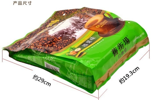 PET / VMPET / PE Various Coffee Packaging Bags Aluminum Foil PET / AL / PE  Material