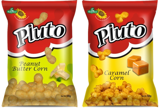 Plastic Snack Food Packaging Bag With Custom Printing